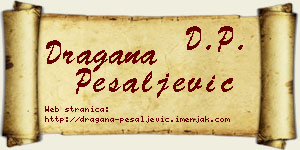Dragana Pešaljević vizit kartica